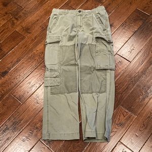Eddie Bauer Olive Cargo Pants for Men